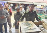 Cek Kesiapan Pasar Jelang Ramadhan, Bupati Katingan Saiful Tinjau Pasar Tumbang Samba