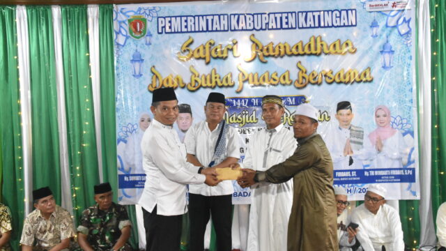 Wabup Katingan Firdaus Safari Ramadhan di Desa Hapalam, Perkuat Silaturahmi dan Serap Aspirasi Masyarakat