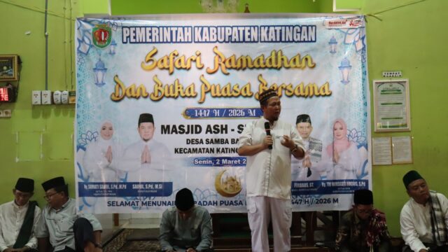 Pererat Silaturahmi di Bulan Suci, Bupati Saiful Safari Ramadhan ke Masjid Ash-Sholihin